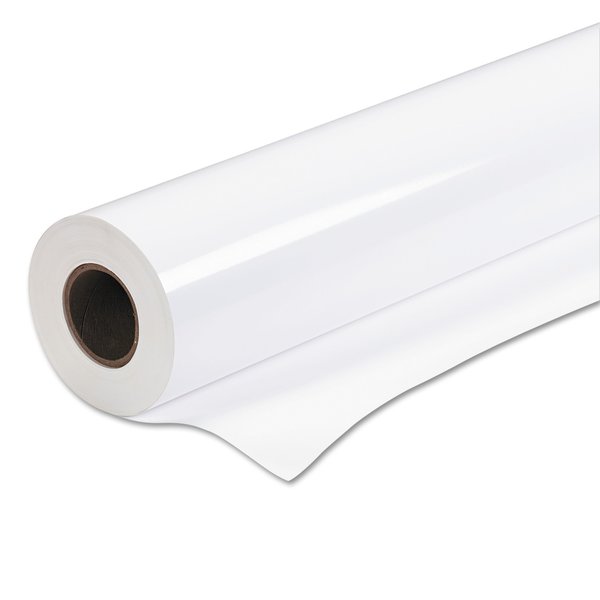 Epson Premium Glossy Photo Paper Roll, 2" Core, 44" x 100 ft, Glossy White S041392